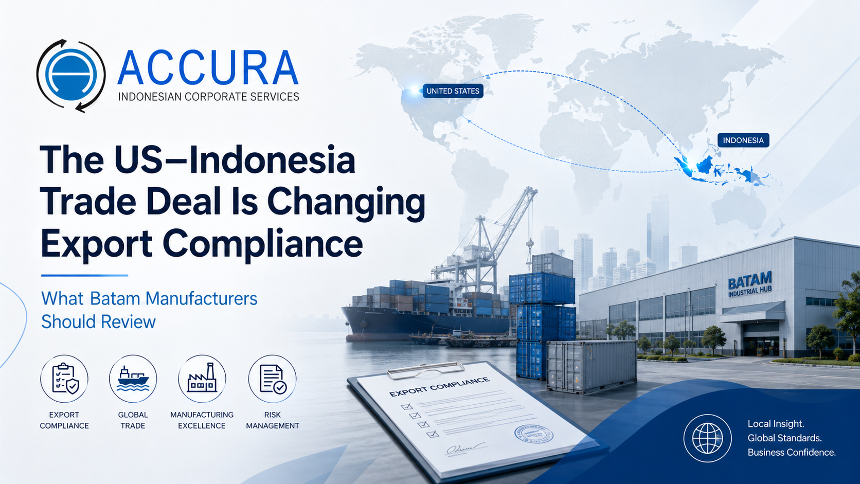 The US–Indonesia Trade Deal Is Changing Export Compliance: What Batam Manufacturers Should Review