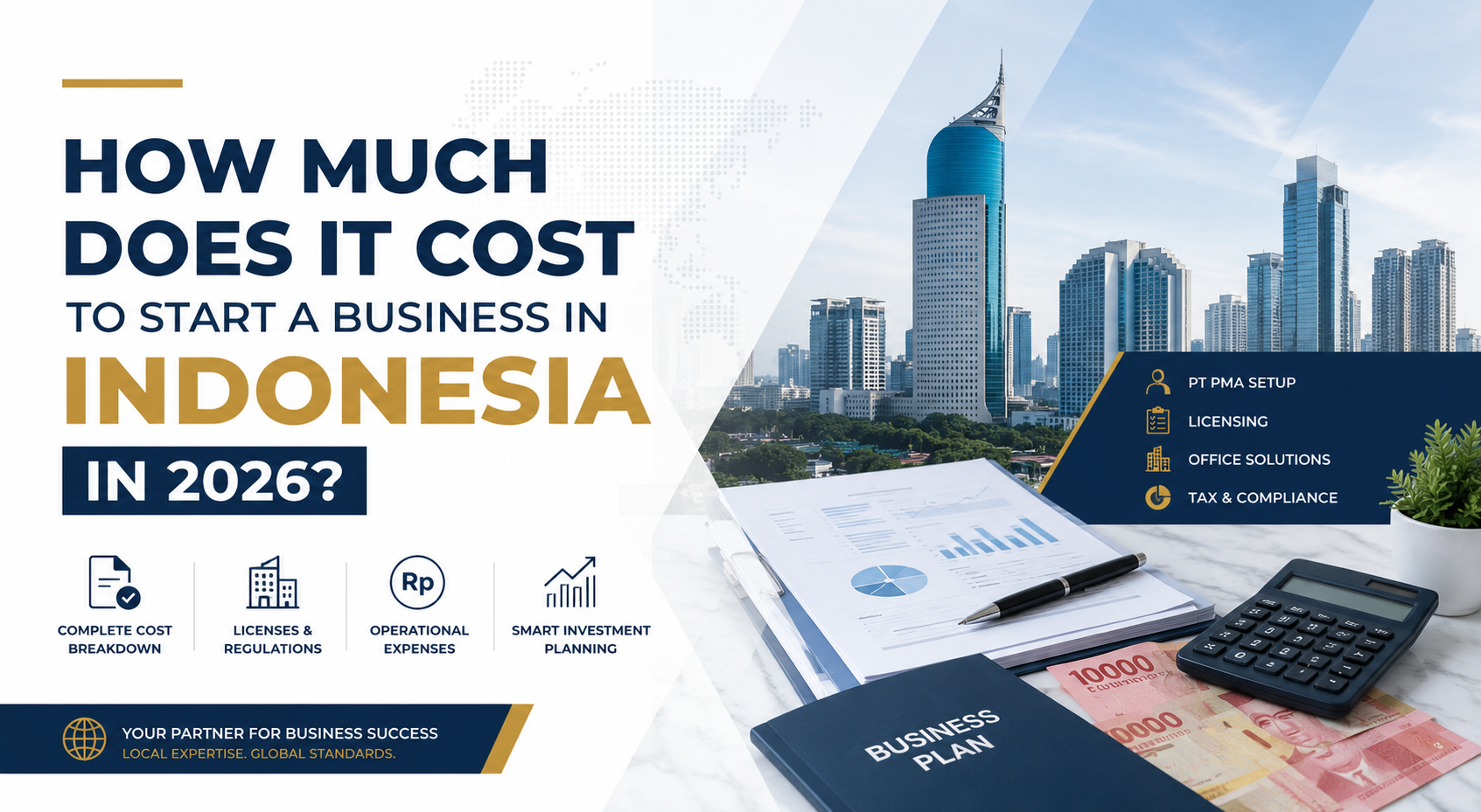 How Much Does It Cost to Start a Business in Indonesia in 2026?