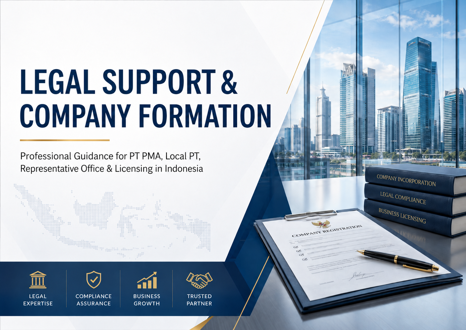 LEGAL SUPPORT & COMPANY FORMATION