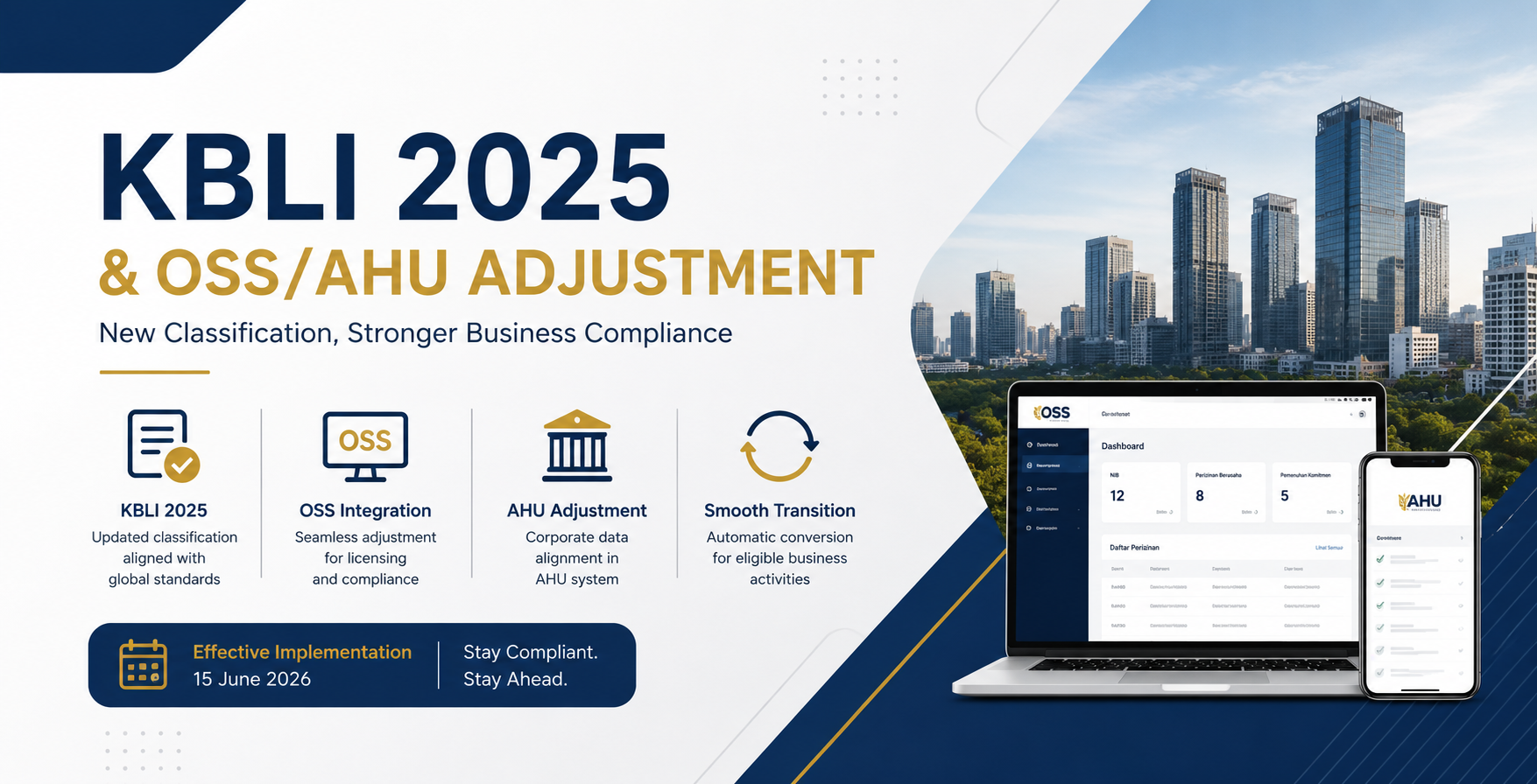 KBLI 2025 & OSS/AHU Adjustment: What Businesses Need to Know in 2026