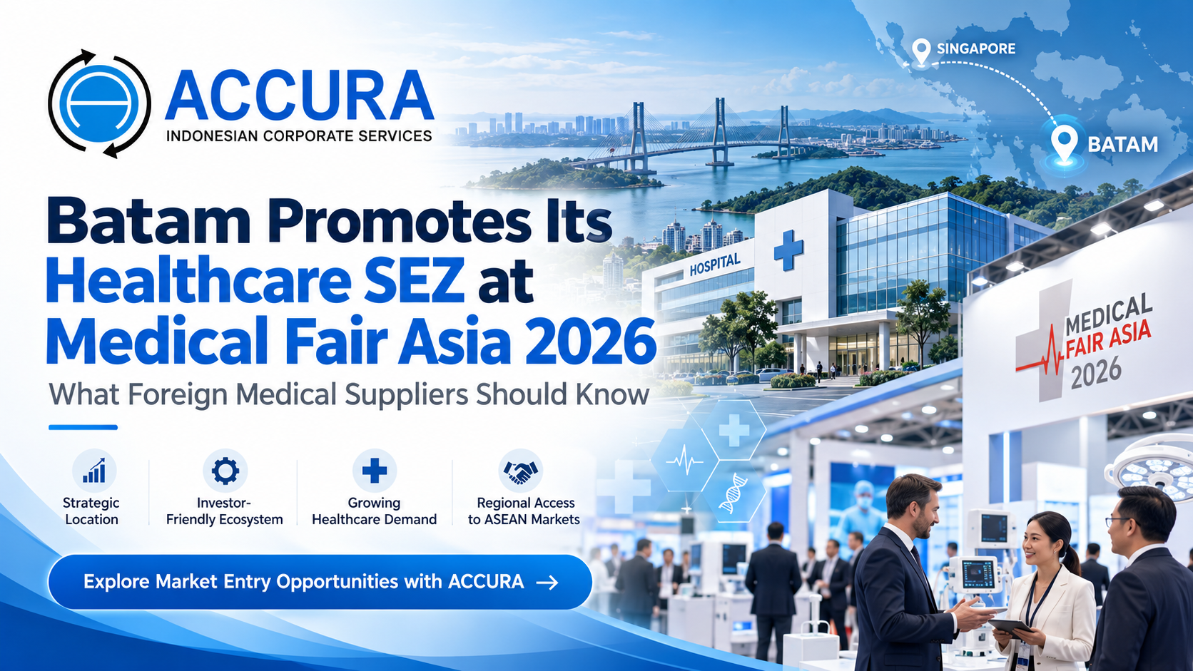 Batam Promotes Its Healthcare SEZ at Medical Fair Asia 2026: What Foreign Medical Suppliers Should Know